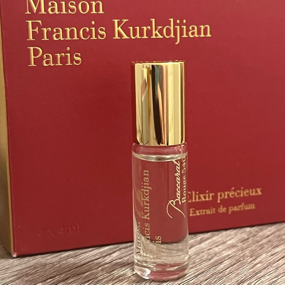Baccarat Rouge 540 Elixir - 4 mL rollerball • NEW